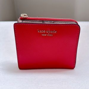 Kate Spade Red Leather Wallet